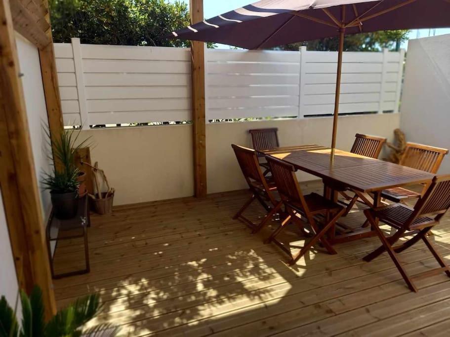 Appartement 100 M2 Terrasse Piscine 그륏상 외부 사진
